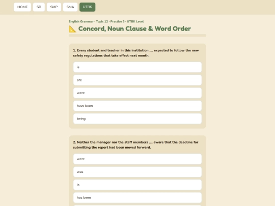 utbk/latihan/12-concord-noun-clause-word-order-p3 screenshot