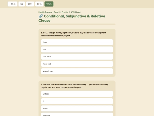 utbk/latihan/13-conditional-subjunctive-relative-clause-p2 screenshot