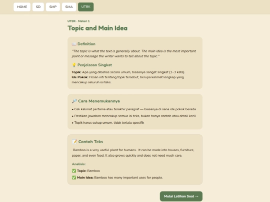 utbk/materi/01-main-idea-topic screenshot