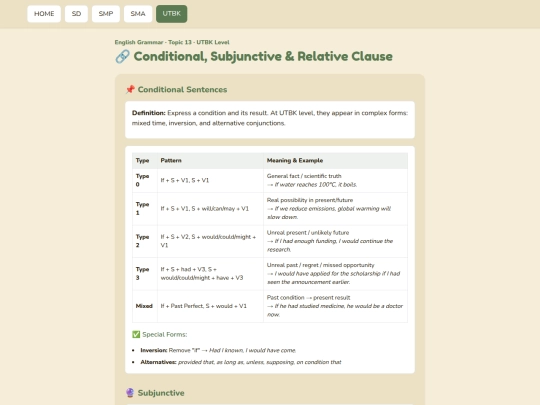 utbk/materi/13-conditional-subjunctive-relative-clause screenshot