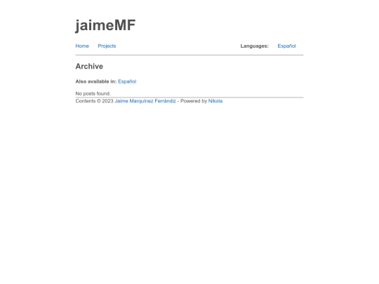 archive screenshot