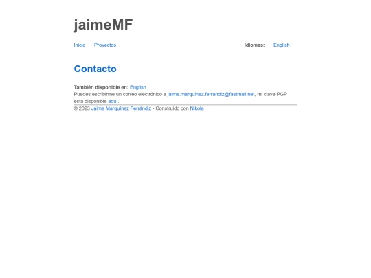 es/contact screenshot