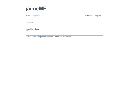es/galleries screenshot