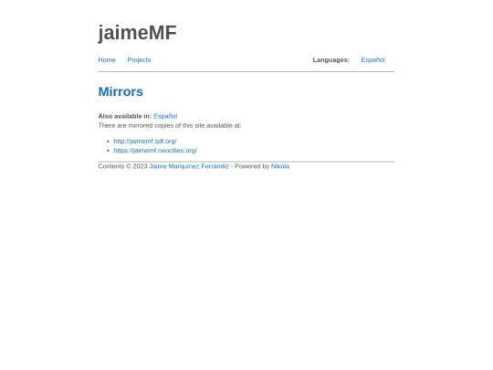 mirrors screenshot