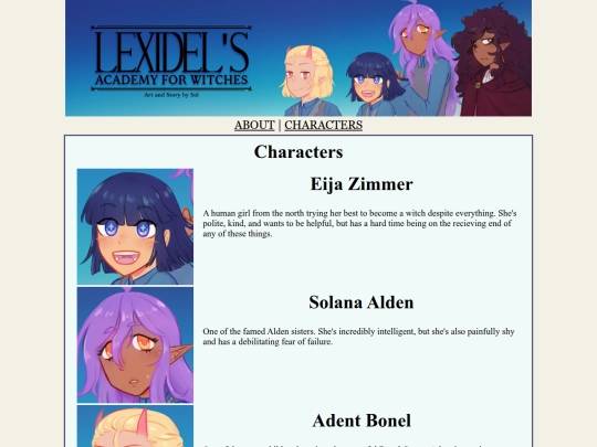 characters screenshot