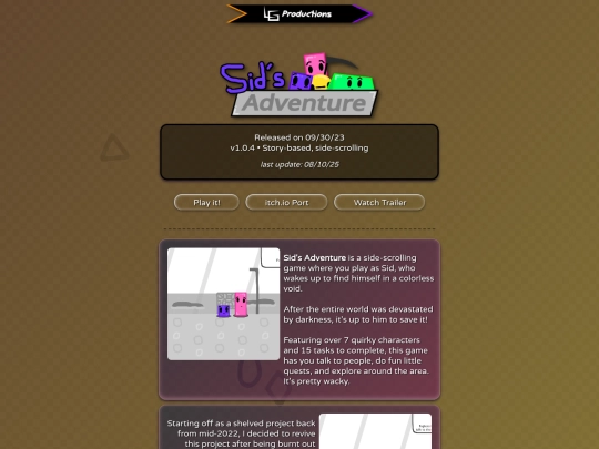 games/sids-adventure screenshot