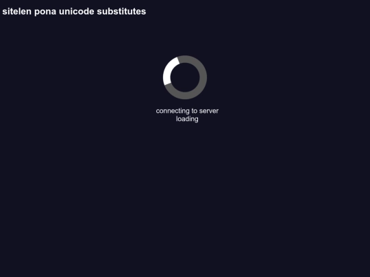 unicode/en/nimi screenshot
