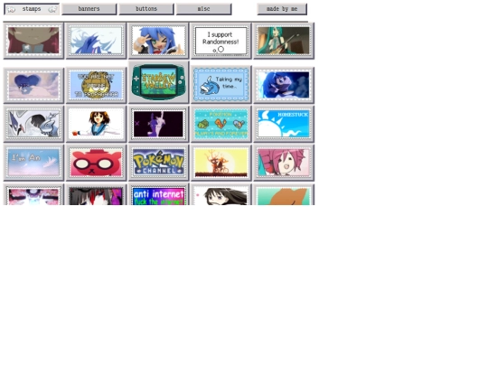 html/stamps screenshot