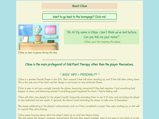 chloe_info screenshot