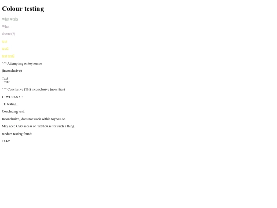 testing screenshot