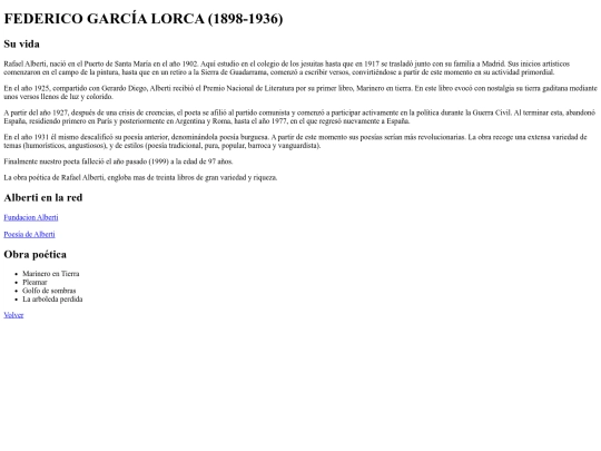 tarea04/RafaelAlberti screenshot