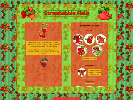 neopets/strawbebbie screenshot