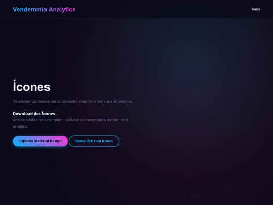 ícones screenshot