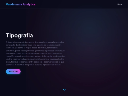 tipografia screenshot