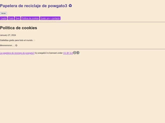 politicacookies screenshot