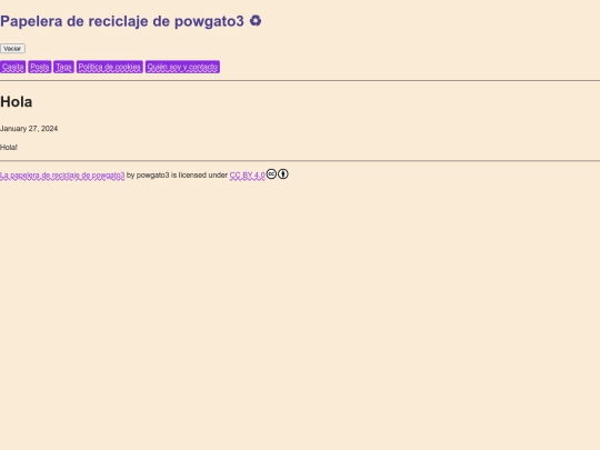 posts/hola screenshot