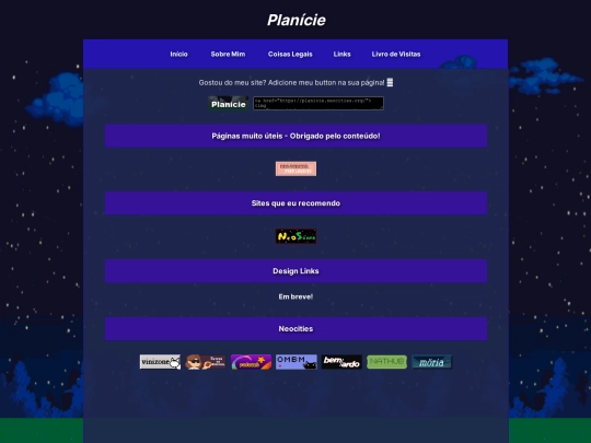 links screenshot