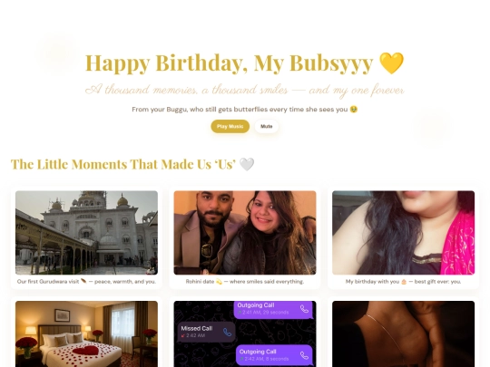 birthday screenshot