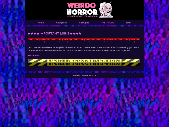 links screenshot
