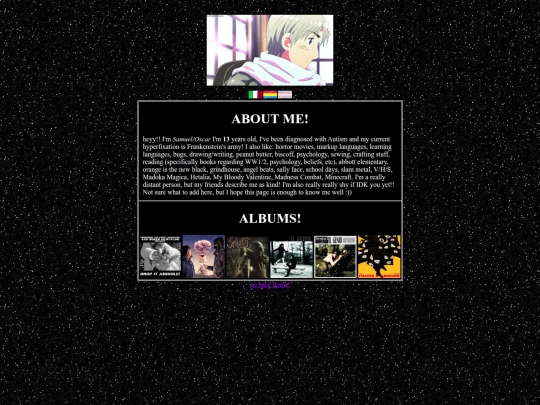 aboutme1 screenshot