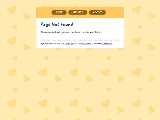 blog/not_found screenshot