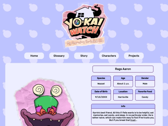 characters/rags screenshot