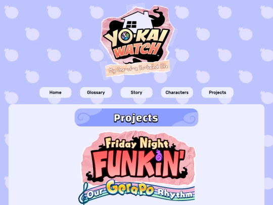 projects screenshot