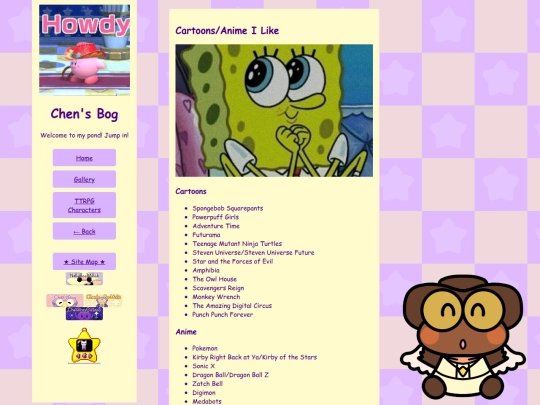 About/Fave-Shows screenshot