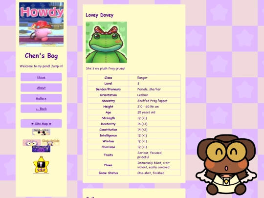 TTRPG-Characters/Pathfinder/Lovey screenshot