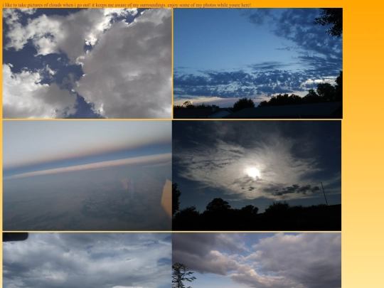 clouds screenshot