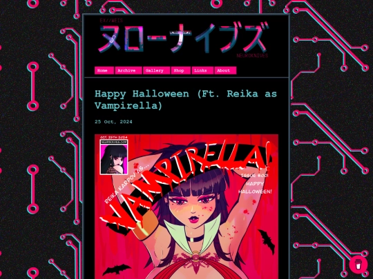 posts/2024-10-25-Happy-Halloween--Ft--Reika-as-Vampirella- screenshot