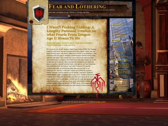 fenrisessay screenshot
