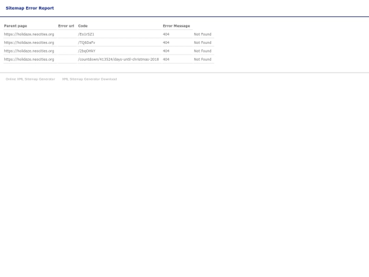 errors screenshot