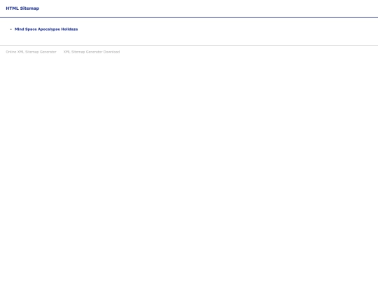 sitemap screenshot