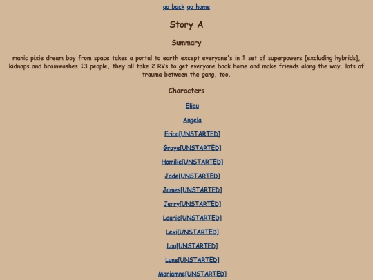 story-A-ocs screenshot
