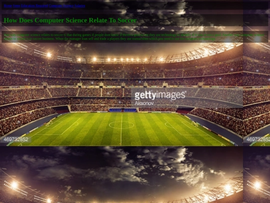cssoccer screenshot