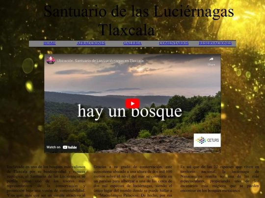 Santuario de las Luciernagas screenshot