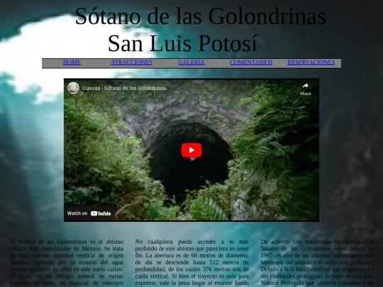 Sotano de las Golondrinas screenshot