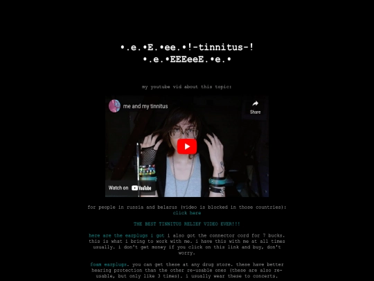 guides/tinnitus screenshot