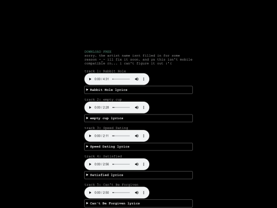 music/whynot screenshot