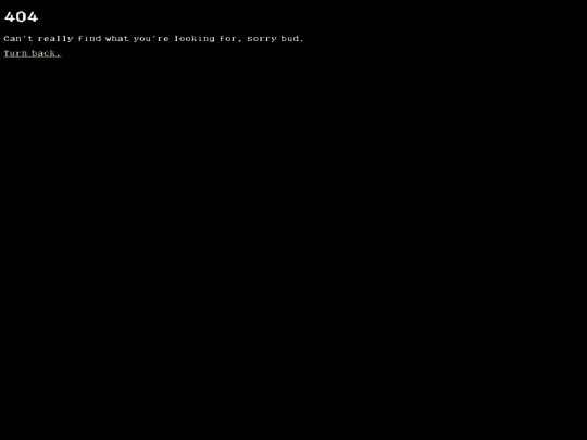 not_found screenshot