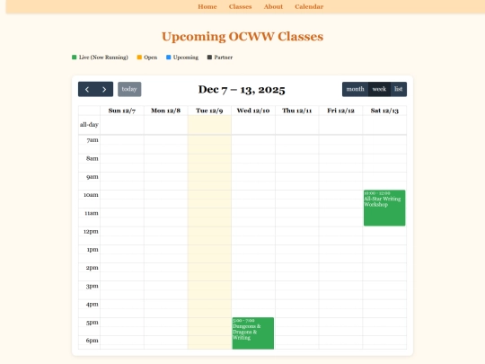 calendar screenshot