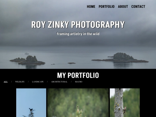 portfolio screenshot