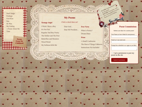 poetry screenshot