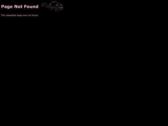 not_found screenshot