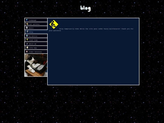 blog screenshot