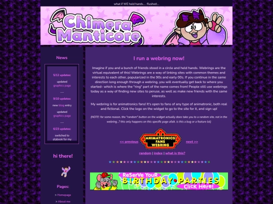 webring screenshot