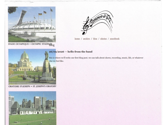 blog screenshot