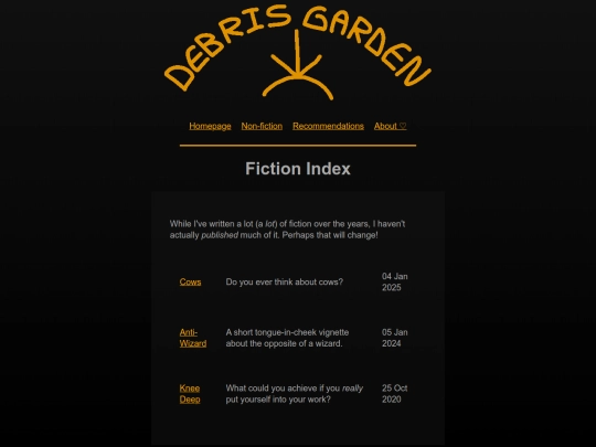 fiction_index screenshot