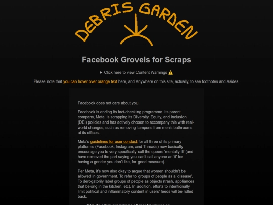nonfiction/facebook_grovels screenshot